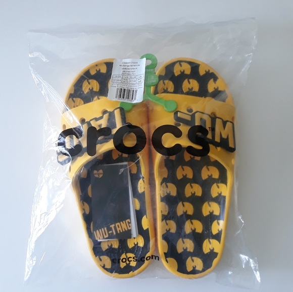 (New) Wu-Tang Clan Crocs Slides (W10/M8) - Picture 1 of 10